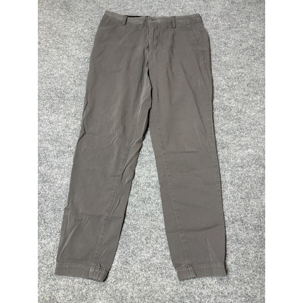 Everlane Jogger Pants Mens 33x32 Gray Regular Fit Stretch Tapered Cotton Casual